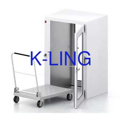 Sterilisierende / Desinfizierende Reinraum-Schleuse mit mechanischer Verriegelung Shenzhen oder Ladehafen