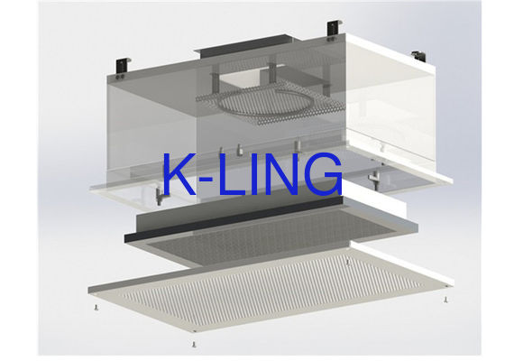 Hohe Leistungsfähigkeits-Decke und Terminalfilter-Diffusor der Wand-HEPA für Cleanroom