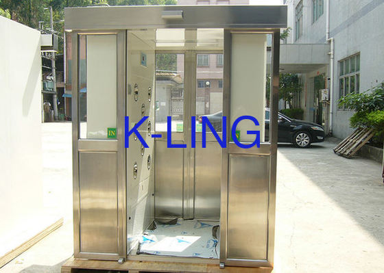 Kapazität Edelstahlluftdusche mit Notrufschaltfläche 1-2 Personen Kapazität 50Hz/60Hz Frequenz