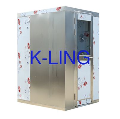 Edelstahl-Luftduschentunnel aus SUS304 T 1,0 mm Material für kontrollierte Kontamination in industriellen Reinräumen