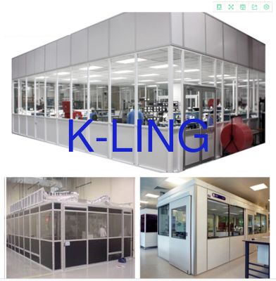 Fan Filter Unit /HEPA Unit Softwall Clean Room With 5P Temperature And Humidify Control And Aia Condition For Cleanroom