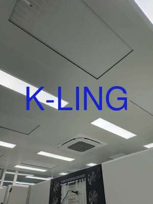 Schnelle Montage und Demontage Softwall Reinraum mit Hepafiltration 99,99%@0,3um und Pulver beschichtet Modular Reinraum aus Stahl