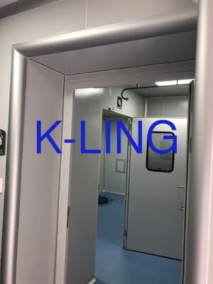 Modularer Reinraum mit einem Geräuschpegel von weniger als 65 dB und einem Reinigungslicht von mehr als 300 Lux für die Normen der Klasse 1000/ISO5/ISO6/ISO7