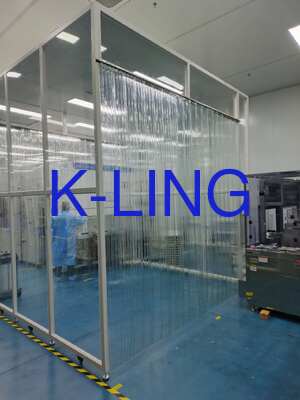Modularer Reinraum mit HEPA/ULPA-Filtern 99,995% @ 0,3μm, Lüfterfilter 1175x1175x350mm und ISO7-Klassifizierung