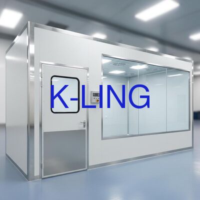 Modularer Reinraum mit HEPA/ULPA-Filtern 99,995% @ 0,3μm, Lüfterfilter 1175x1175x350mm und ISO7-Klassifizierung