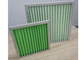 Grüner gefalteter Leistungsfähigkeits-Polyester-Medien-Filter der Platten-Luftfilter-G1 G3