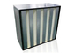 Bank-Filter H13 V Klimaanlage-in der großen Staub-Kapazität