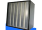 Bank-Filter H13 V Klimaanlage-in der großen Staub-Kapazität