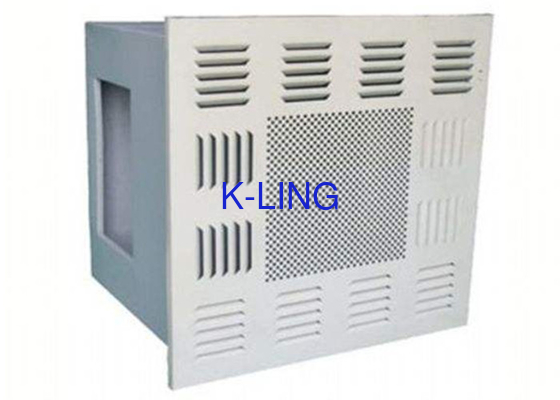 Flinke Stahldiffusor-Platten-Plastikdecke HEPA filtern Filter-System der Kasten-Klassen-100 HEPA