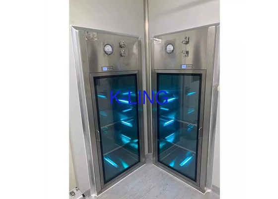Stabile Sicherheits-Hochpräzisions-saubere dynamische Durchlaufbox mit UV-Lampe 0,3 m/s