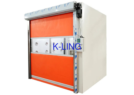 Pharmazeutische Klasse Cleanroom-Luft-Dusche 1000 mit schneller rollender PVC-Tür
