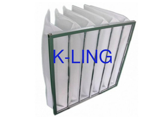 Luftvolumenfilter mit 80% Feuchtigkeitsbeständigkeit Anfangsdruck 50 Pa