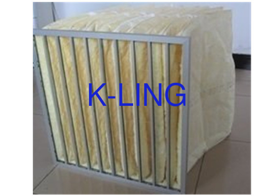 Galvanisierter Stahlluftfilter mit synthetischer Faser mit Anfangsdruck von 50 Pa