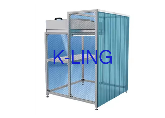 Klasse 100-100000 Softwall Reinraum mit individuellem Rahmen H14 HEPA Filter