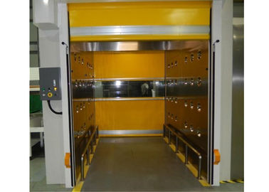 Kundenspezifische Intelligenz-schnell- Rollen-Tür Cleanroom-Luft-Dusche/Reinraum-Stand