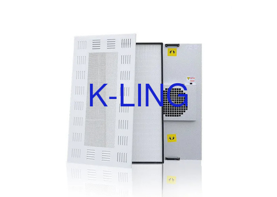 Geräuschpegel 45 DB weißer Lüfterfilter 650 X 650 X 350 mm für Industrie