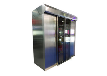 Kundenspezifischer Edelstahl 304/201 Cleanroom Luft-Dusche mit Selbstschiebetür