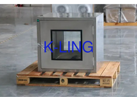 Inneres Arbeitsgebiet 600*600*600mm Durchgang durch Fenster mit polierter Oberfläche