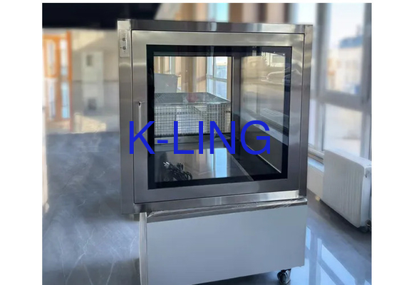 Dauerhafte Passbox aus Edelstahl mit hoher Tragfähigkeit, maßgeschneiderte Größe für pharmazeutische Anlagen