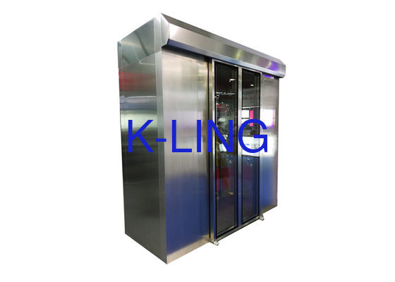 Luft-Dusche Cleanroom-zwei Seitenhieb-Klasse 100 SUS304 für Waren