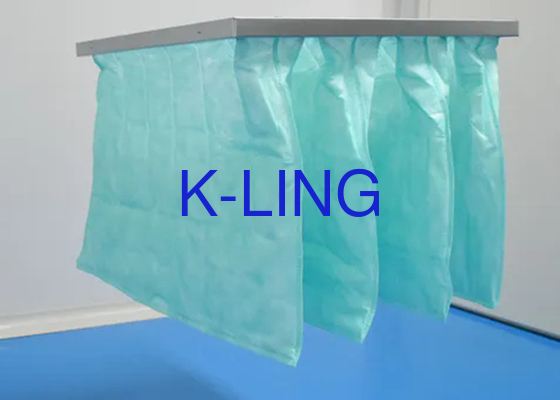 Synthetische Fasermedien Taschenluftfilter Mittelfilter für die Kontrolle von Luftallergenen