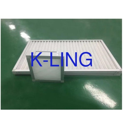 Panelfilter Konstruktion mit PU-Schaum-Mediummaterial Geflechtete Panel-Luftfilter G1-G4 Wirksamkeit
