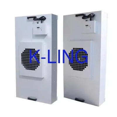 Klasse 100-1000 Reinigungsventilator Filter-Einheit in pulverbeschichtetem Stahl und Silber für höchste Effizienz