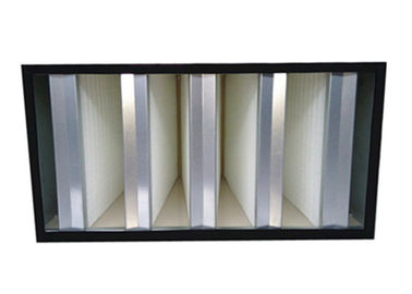 Steife Struktur H13 - Luftfilter H14 HEPA mit niedrigem Widerstand-Metallrahmen
