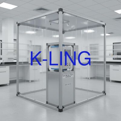 Modularer Reinraum mit HEPA-Filter 99,995%@0,3um Effizienz für staubfreie Umgebung und modulare Installation