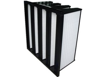 Leichtes Bank-Filter-Staub   4V steifes V, Klimaanlage-Filter der Leistungsfähigkeits-F5/F6