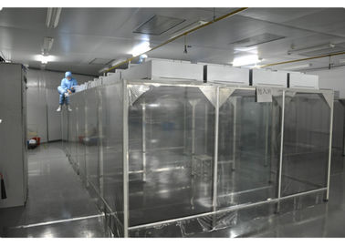 Industrieller Labor-Softwall-Reinraum, PC Steuerklasse Cleanroom 1000