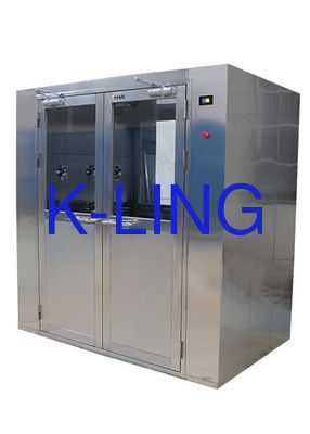 Elektronische Verriegelungs-doppelte Tür-Fracht-Luft-Dusche mit Seitenschlag zwei