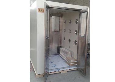 Halber Glas-SUS 304 Rahmen-Tür-Fracht-Luft-Duschtunnel für Cleanroom-Eingang