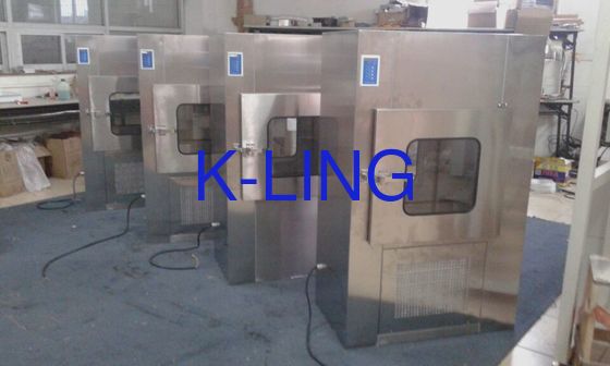 Nahrungsmittelreinraum-Edelstahl-Luft-Duschdurchlauf-Kasten mit QS-Standard