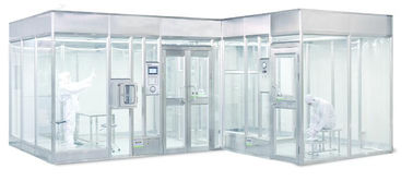 Klasse 10000 220V 50HZ fabrizierte modularen Reinraum für Elektronik-Versammlung vor