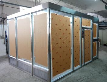 Labor weihte modularen Reinraum der Klassen-100 mit HEPA-Filter/Plastikzwischenwand ein