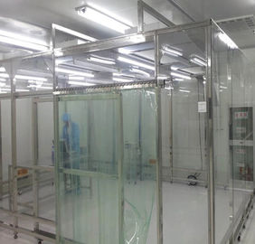 Reinraum 300Lux Softwall, Edelstahl-schlüsselfertiges Projekt staubfreier Cleanroom-Durchlauf-Kasten