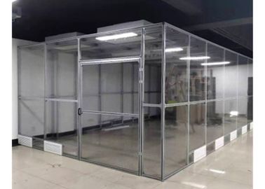 Dauerhafter Softwall-Reinraum mit Plexiglas-Wand, Aluminiumprofil-Rahmen
