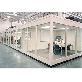 Reinraum-Stand-Pulver-überzogener Stahlrahmen und Decke GMP Standard-Softwall