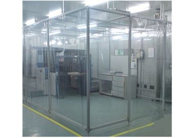 Modularer Softwall-Reinraum-statisch Elektrizitäts-PlastikAntizwischenwand