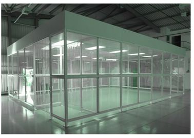 Dauerhafter Softwall-Reinraum-Stahl mit Pulver-überzogenem Rahmen und Decke für Elektronik-Fabrik