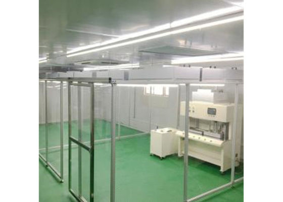 Statischer Antivorhang Aluminiumbeweglicher FFU weicher Wand Cleanroom PVCs des profil-