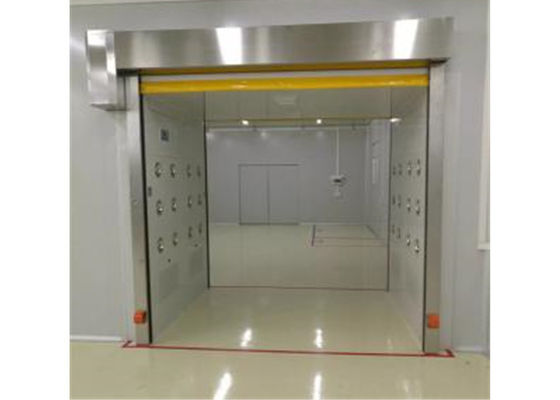 Luft-Duschtunnel 1.2mm Edelstahl-SUS304/201 mit PVC-Rollen-Türen