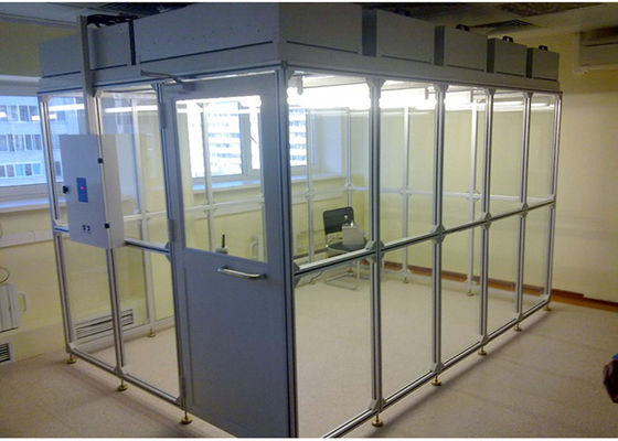 Zugeführter Stand ISO 7 Soemaluminiumprofil-Rahmen Softwall-Reinraum ISO-5