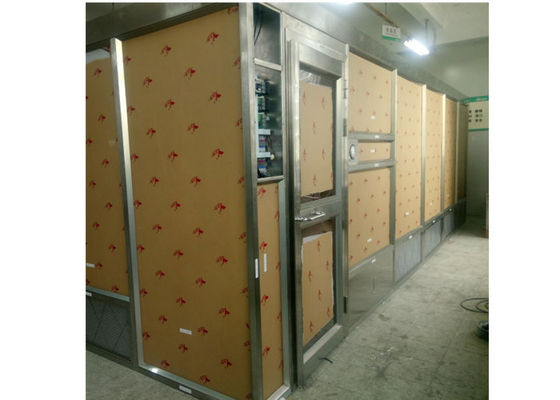 Edelstahl-Rahmen-Plexiglas-Wand Softwall-Reinraum GMP-Standard
