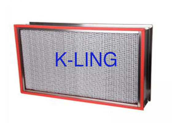 Backen-Ofen-Absaugventilatorfilter-roter Silikon-Kleber ℃ der hohen Temperatur 250