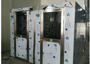 HEPA gefilterter Edelstahl Cleanroom-Luft-Duschkanal, PLC-Kontrollsystem