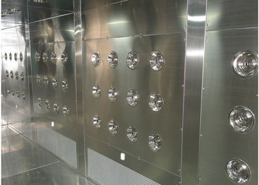 Kundengebundener Luft-Duschtunnel mit automatischer Schiebetür und PLC-Kontrollsystem