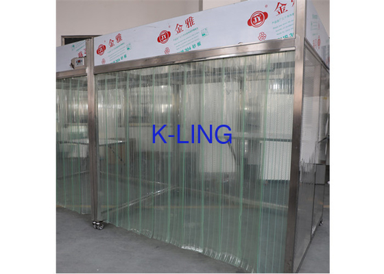 Modularer blätteriger Luftströmung Cleanroom Stand-staubfreie saubere Haupthalle