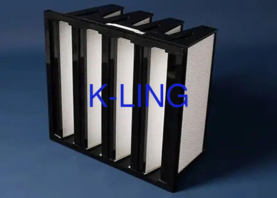 Des Belüftungs-Vertrags-V Filter Bank-Filter-Plastikdes rahmen-F7 F9